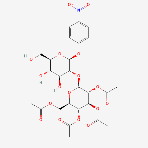 4-Nitrophenyl 2-O-(2,3,4,6-Tetra-O-acetyl-b-D-glucopyranosyl)-b-D-glucopyranoside (CAS: 26255-69-6) - Related Chemical Product