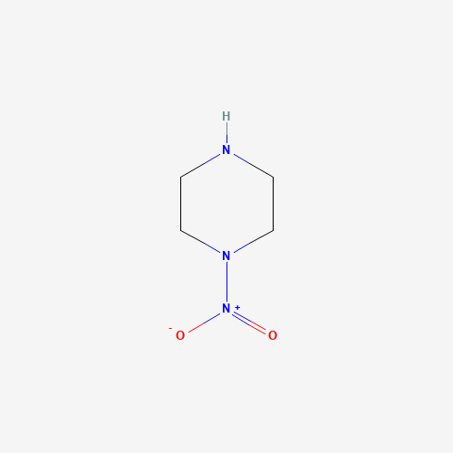 1-Nitropiperazine (CAS: 42499-41-2) - Chemical Structure and Molecular Formula 