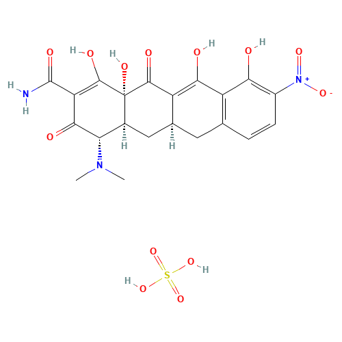 9-Nitrosancycline Monosulfate (CAS: 2791-13-1) - Related Chemical Product