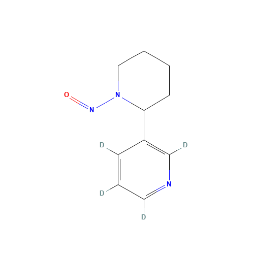 (R,S)-N-Nitroso Anabasine-d4 (CAS: 1020719-68-9) - Related Chemical Product