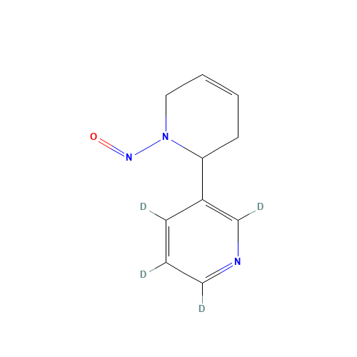 (R,S)-N-Nitroso Anatabine-2,4,5,6-d4 (CAS: 1020719-69-0) - Related Chemical Product