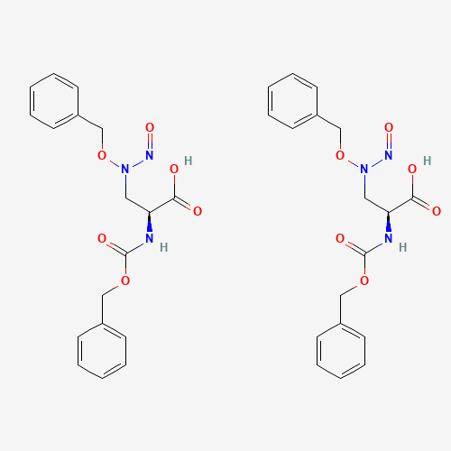3-[Nitroso(benzyloxy)amino]-N-[(benzyloxy)carbonyl]-L-alanine (CAS: 832090-73-0) - Related Chemical Product