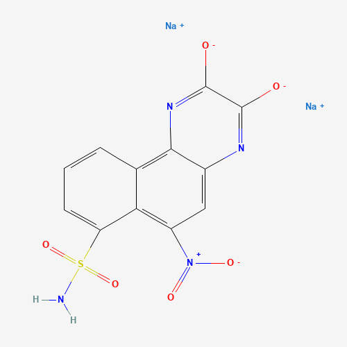 6-Nitro-7-sulfamoylbenzo[f]quinoxaline-2,3-dione, Disodium Salt (CAS: 479347-86-9) - Related Chemical Product