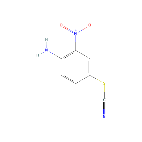 2-Nitro-4-thiocyanato Aniline (CAS: 54029-45-7) - Related Chemical Product