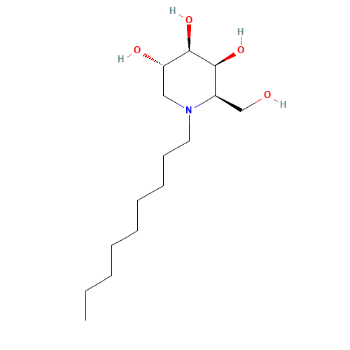 N-(n-Nonyl)deoxygalactonojirimycin (CAS: 223771-83-3) - Related Chemical Product