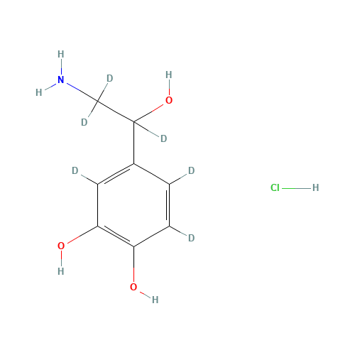 DL-Norepinephrine-d6 Hydrochloride (CAS: 1219803-04-9) - Related Chemical Product