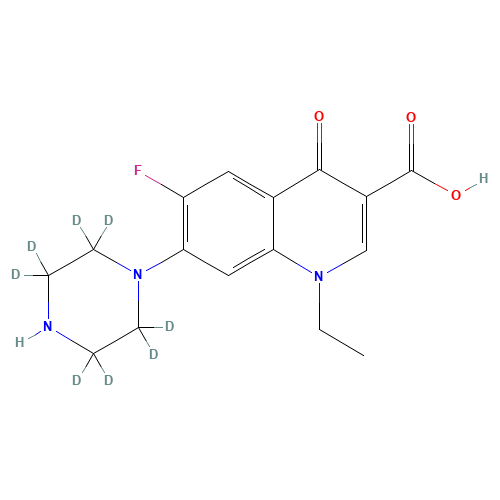 Norfloxacin-d8 (CAS: 1216601-32-9) - Related Chemical Product