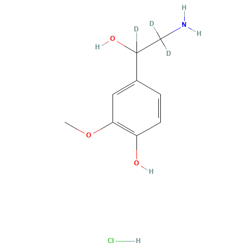 rac Normetanephrine-d3 Hydrochloride (CAS: 1085333-97-6) - Related Chemical Product