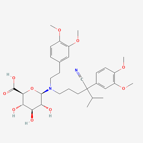 Nor Verapamil N-b-D-Glucuronide (CAS: 126883-99-6) - Related Chemical Product