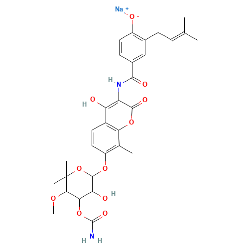 Novobiocin Sodium Salt (CAS: 1476-53-5) - Related Chemical Product