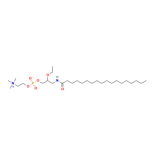rac-3-Octadecanamido-2-ethoxypropan-1-ol Phosphocholine (CAS: 112989-02-3) - Related Chemical Product