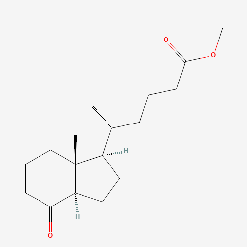 [1R-[1a(R*),3ab,7aa]]-Octahydro-δ,7a-dimethyl-4-oxo-1H-indene-1-pentanoic Acid Methyl Ester (CAS: 135359-41-0) - Related Chemical Product