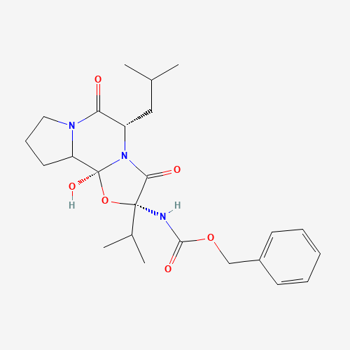 [2R-(2a,5a,10ab,10ba)]-[Octahydro-10b-hydroxy-2-(1-methylethyl)-5-(2-methylpropyl)-3,6-dioxo-8H-oxazolo[3,2-a]pyrrolo[2,1-c]pyrazin-2-yl]-carbamic Acid (CAS: 24177-09-1) - Related Chemical Product