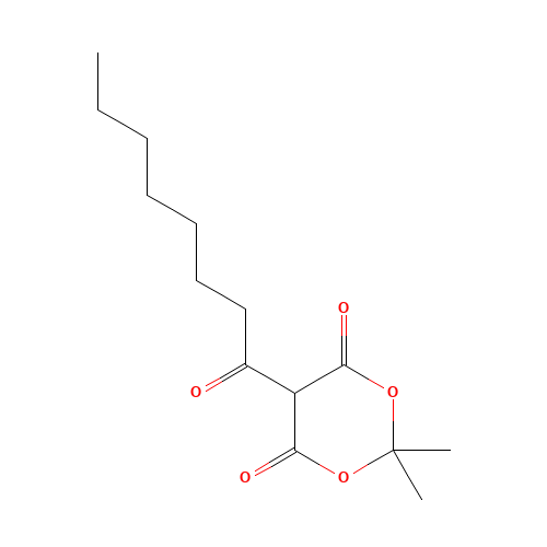 5-Octanoyl-2,2-dimethyl-1,3-dioxane-4,6-dione (CAS: 103576-44-9) - Related Chemical Product
