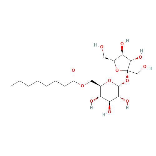 6-Octanoyl Sucrose (CAS: 13039-39-9) - Related Chemical Product