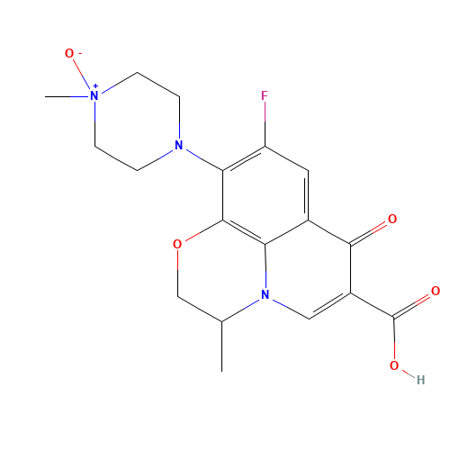 Ofloxacin N-Oxide Acetic Acid Salt (CAS: 104721-52-0) - Related Chemical Product