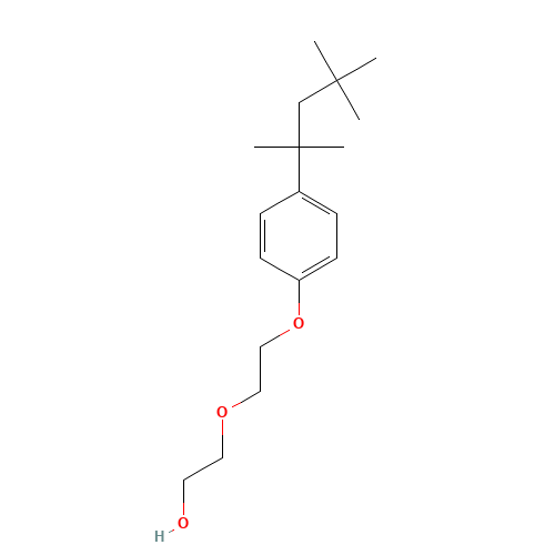 4-tert-Octylphenol Diethoxylate (CAS: 2315-61-9) - Related Chemical Product