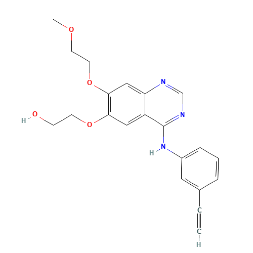 OSI-420, Free Base (Desmethyl Erlotinib) (CAS: 183321-86-0) - Related Chemical Product