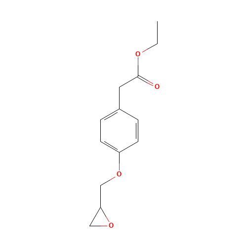 4-(2-Oxiranylmethoxy)benzeneacetic Acid Ethyl Ester (CAS: 76805-25-9) - Related Chemical Product