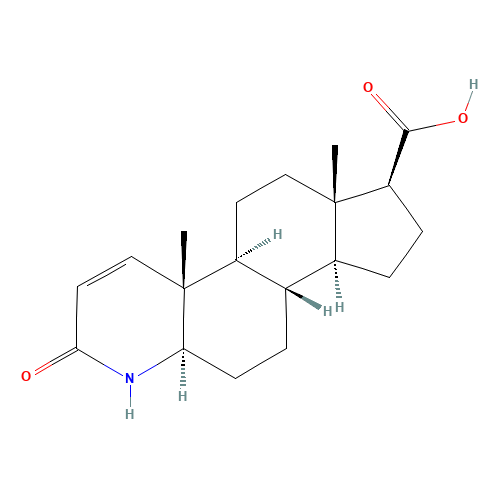 3-Oxo-4-aza-5a-androst-1-ene-17b-carboxylic Acid (CAS: 104239-97-6) - Related Chemical Product