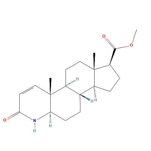 3-Oxo-4-aza-5a-androst-1-ene-17b-carboxylic Acid Methyl Ester (CAS: 103335-41-7) - Related Chemical Product