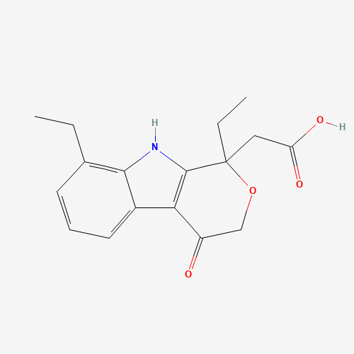 4-Oxo Etodolac (CAS: 111478-86-5) - Chemical Structure and Molecular Formula 