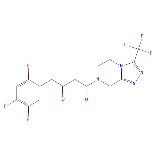 4-Oxo-4-[3-(trifluoromethyl)-5,6-dihydro-[1,2,4]triazolo[4,3-a]pyrazin-7(8H)-yl]-1-(2,4,5-trifluorophenyl)butan-2-one (CAS: 764667-65-4) - Related Chemical Product