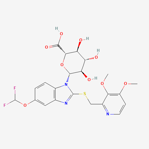 Pantoprazole Sulfide-b-D-glucuronide (CAS: 867300-67-2) - Related Chemical Product