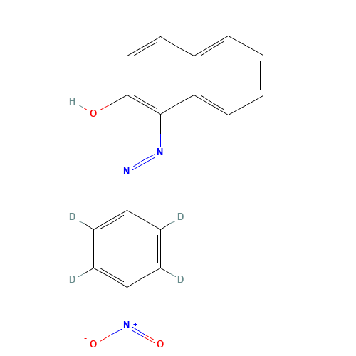 Para Red-d4 (CAS: 1185235-75-9) - Chemical Structure and Molecular Formula 