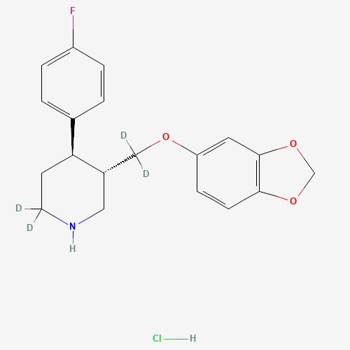 rac trans-Paroxetine-d4 Hydrochloride (CAS: 1217753-24-6) - Related Chemical Product