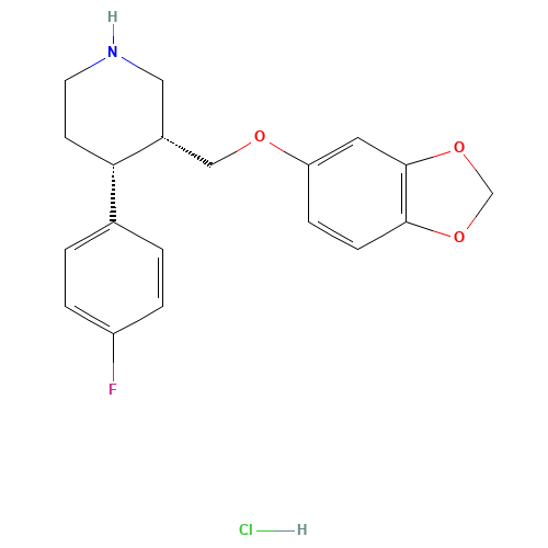 cis-(-)-Paroxetine Hydrochloride (CAS: 105813-04-5) - Related Chemical Product