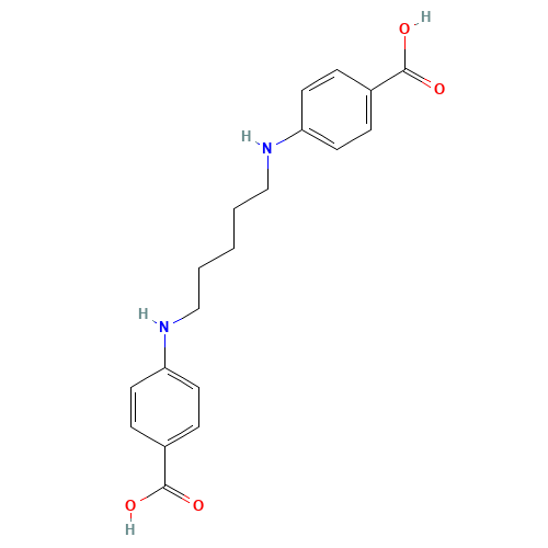 4,4'-(1,5-Pentanediyldiimino)dibenzoic Acid (CAS: 1081849-97-9) - Related Chemical Product
