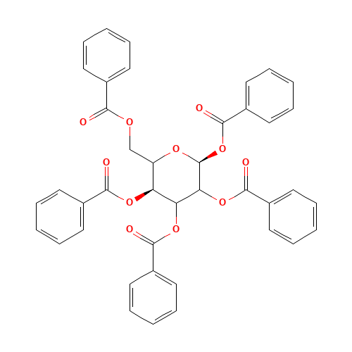1,2,3,4,6-Penta-O-benzoyl-D-galactopyranoside (CAS: 3006-48-2) - Related Chemical Product
