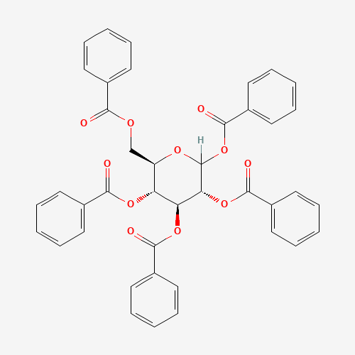 1,2,3,4,6-Penta-O-benzoyl-D-glucopyranoside (CAS: 3006-49-3) - Related Chemical Product