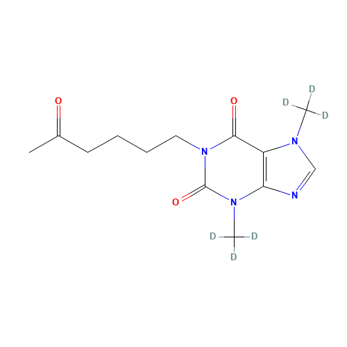 Pentoxifylline-d6 (CAS: 1185878-98-1) - Related Chemical Product