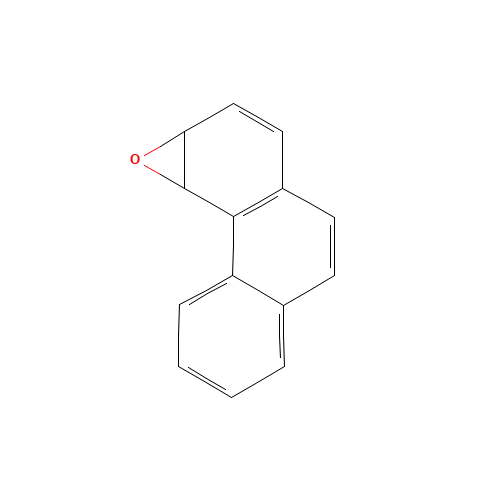 Phenanthrene 3,4-Oxide (CAS: 39834-45-2) - Chemical Structure and Molecular Formula 
