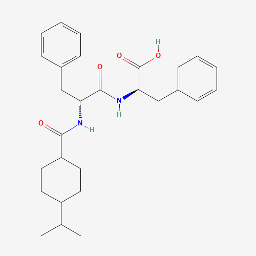 D-Phenylalanyl Nateglinide (CAS: 944746-48-9) - Chemical Structure and Molecular Formula 