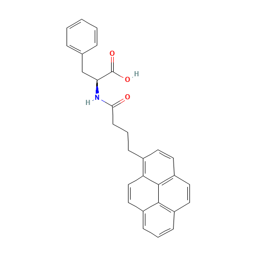 N-(1-L-Phenylalanine)-4-(1-pyrene)butyramide (CAS: 199612-75-4) - Related Chemical Product