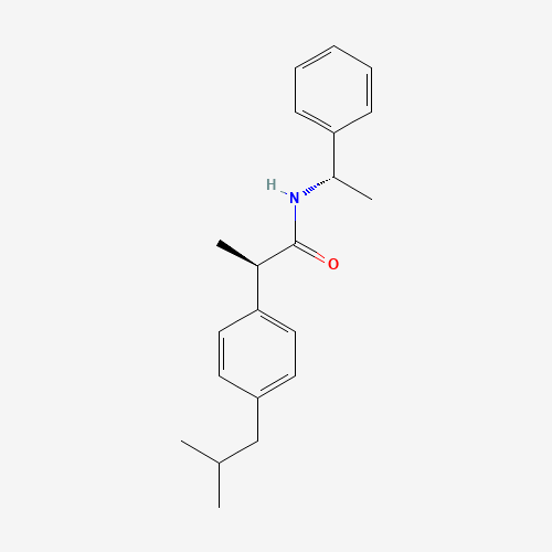 (S,R)-N-(1-Phenylethyl) Ibuprofen Amide (CAS: 81576-47-8) - Related Chemical Product