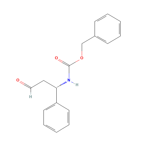 (S)-(Phenylmethoxy)carbonylamino Benzenepropanal (CAS: 376348-79-7) - Chemical Structure and Molecular Formula 