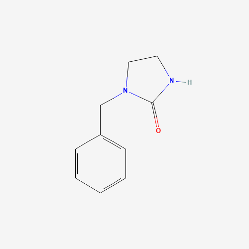1-(Phenylmethyl)-2-imidazolidinone (CAS: 2385-38-8) - Chemical Structure and Molecular Formula 