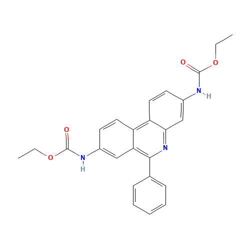 N,N'-(6-Phenylphenanthridine-3,8-diyl)-bis-ethyl Carbamate (CAS: 62895-39-0) - Related Chemical Product