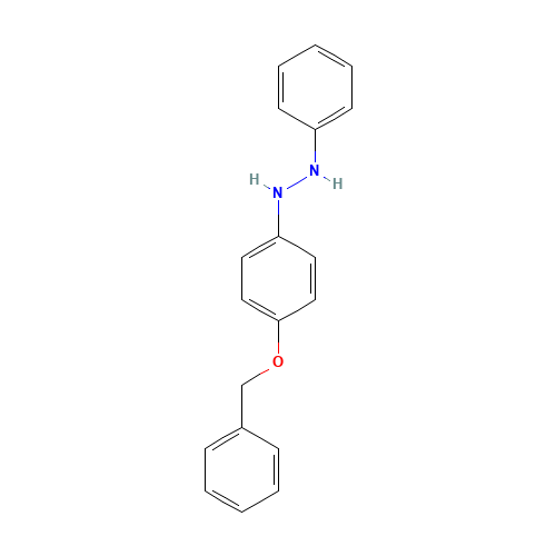 1-Phenyl-2-[4-(phenylmethoxy)phenyl]hydrazine (CAS: 93942-75-7) - Related Chemical Product