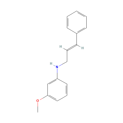 N-(3-Phenyl-2-propenyl)-3-methoxyaniline (CAS: 1076199-32-0) - Related Chemical Product