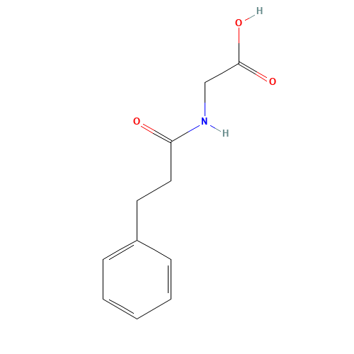 N-(3-Phenylpropionyl)glycine (CAS: 56613-60-6) - Related Chemical Product