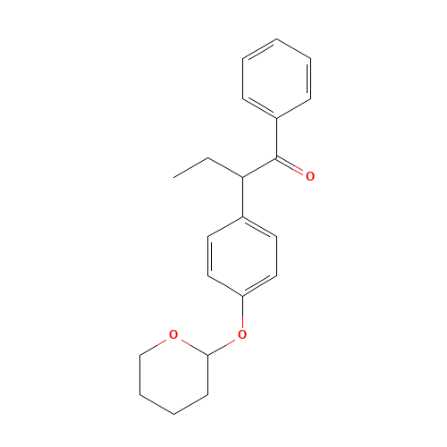 1-Phenyl-2-[4-[(tetrahydro-2H-pyran-2-yl)oxy]phenyl]- (CAS: 82413-31-8) - Related Chemical Product