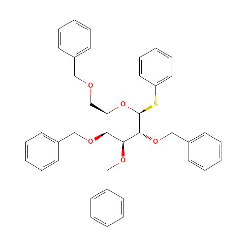 Phenyl 2,3,4,6-Tetra-O-benzyl-1-thio-b-D-galactopyranoside (CAS: 74801-29-9) - Related Chemical Product