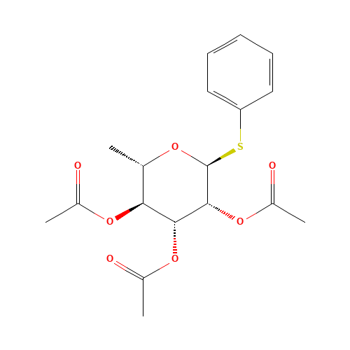 Phenyl 2,3,4-Tri-O-acetyl-1-thio-a-L-rhamnopyranoside (CAS: 108740-74-5) - Related Chemical Product