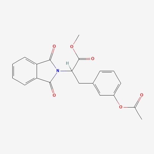 2-Phthalimidyl-3-(3'-acetoxyphenyl)propionic Acid Methyl Ester (CAS: 1076199-33-1) - Related Chemical Product