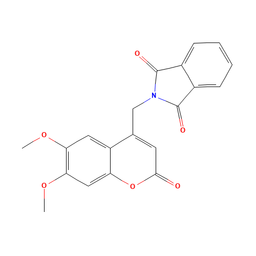 4-Phthalimidylmethyl-6,7-dimethoxycoumarin (CAS: 887407-36-5) - Related Chemical Product